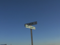 clinton and border monument