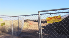 fencing around const site